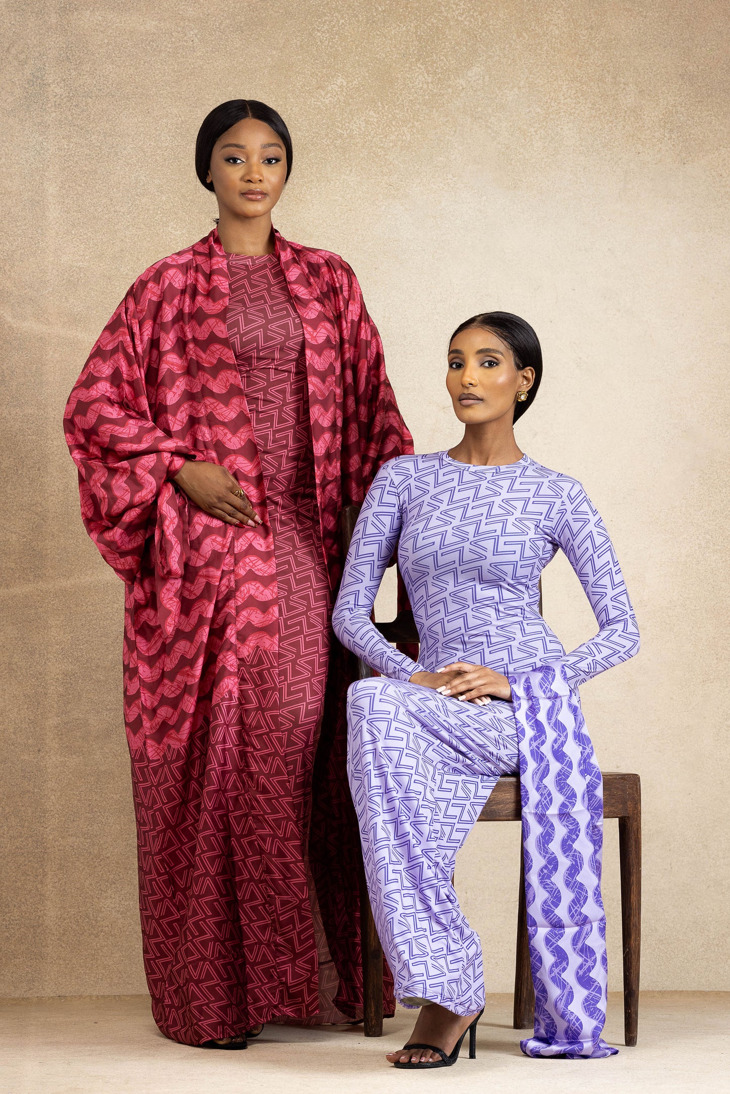 MOTIF KIMONO SET