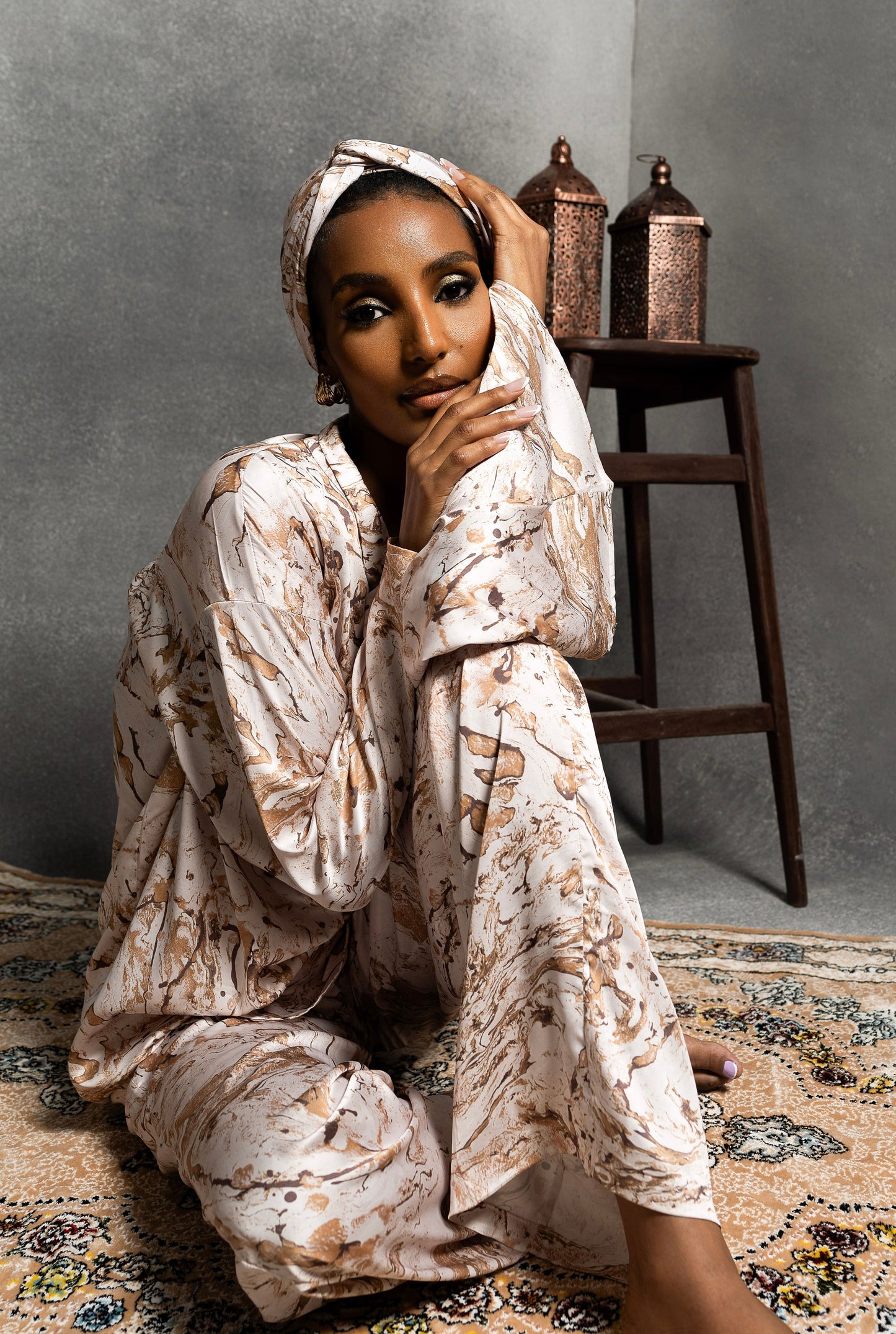 AYLA PRINT FLARED SET