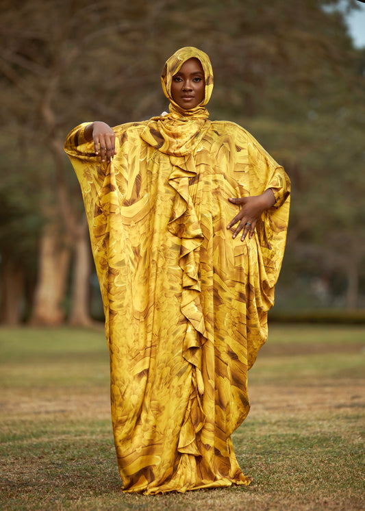 RUFFLE KAFTAN